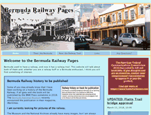 Tablet Screenshot of bermudarailway.net